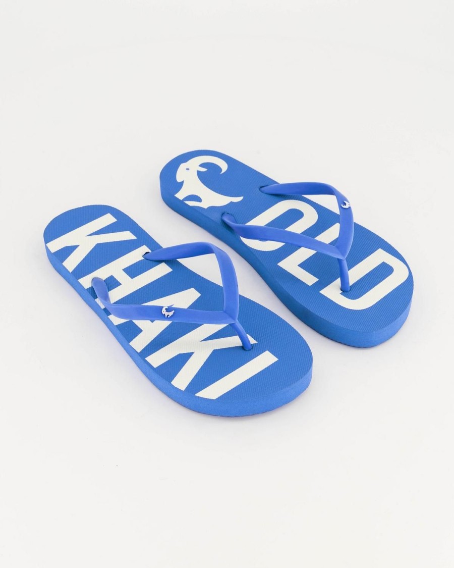 Old Khaki Flip-Flops | Women'S Tide Flip Flop Sea Blue