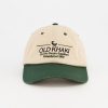 Old Khaki Headwear | Men'S Zanda Colour-Block Peak Cap Milk