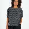 Old Khaki Shirts & Blouses | Women'S Gina Popover Blouse Black