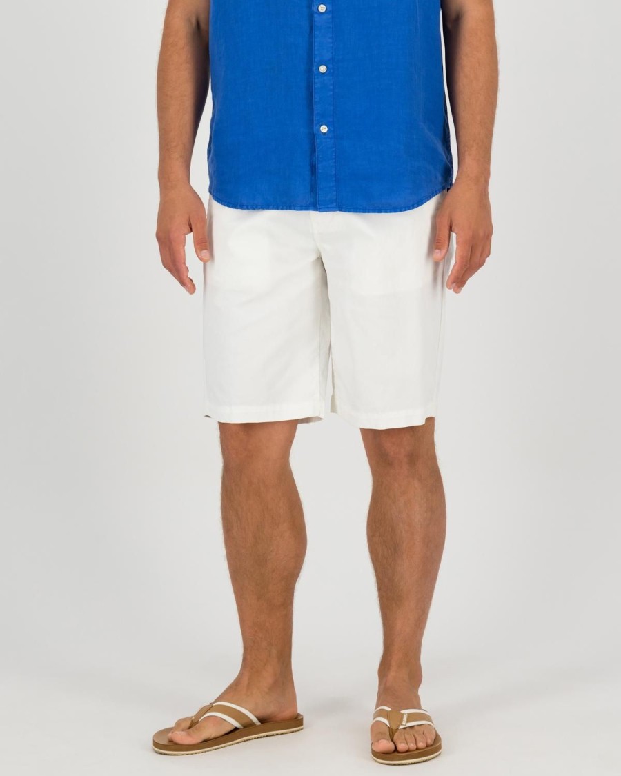 Old Khaki Shorts | Men'S Harvey Shorts White