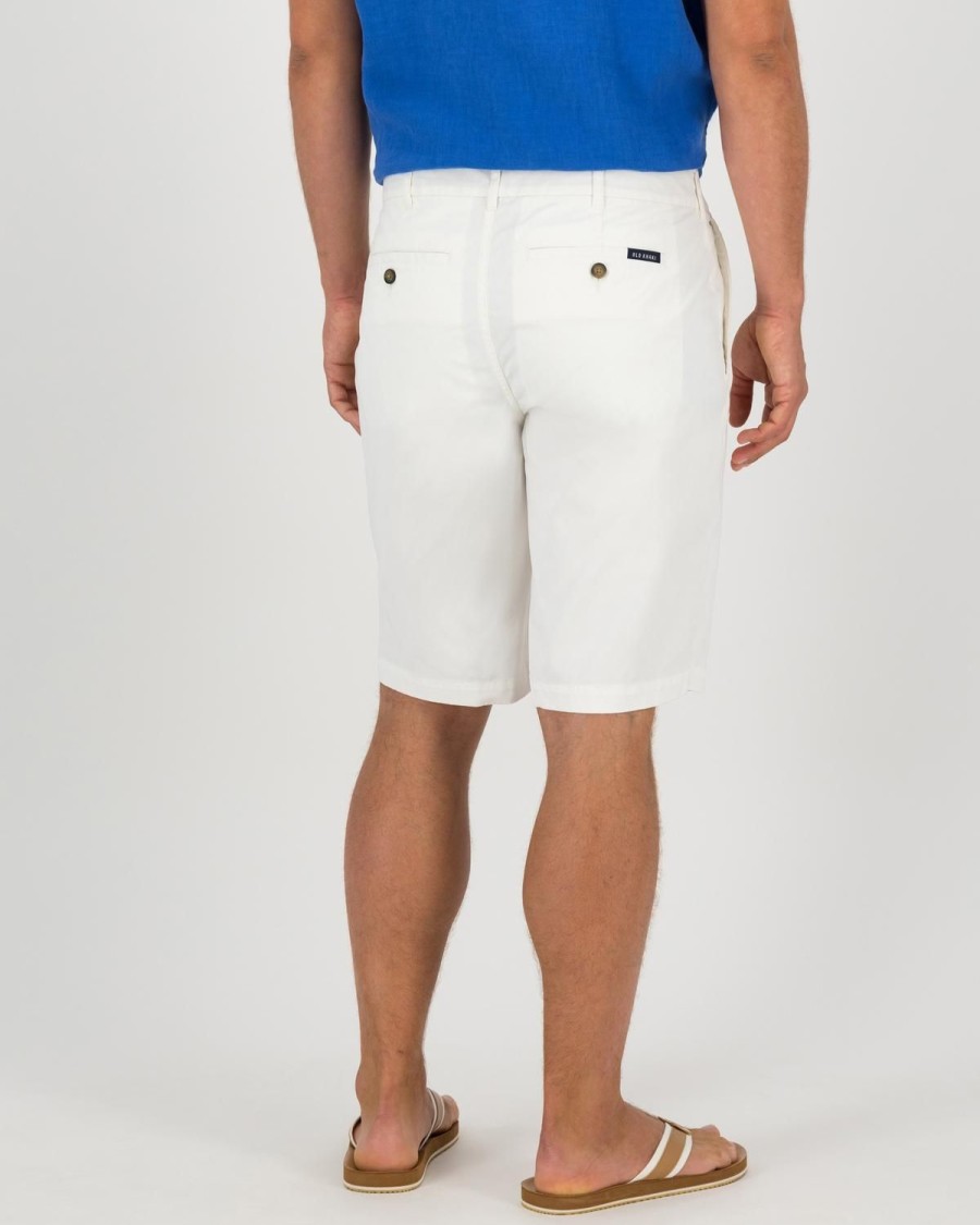 Old Khaki Shorts | Men'S Harvey Shorts White