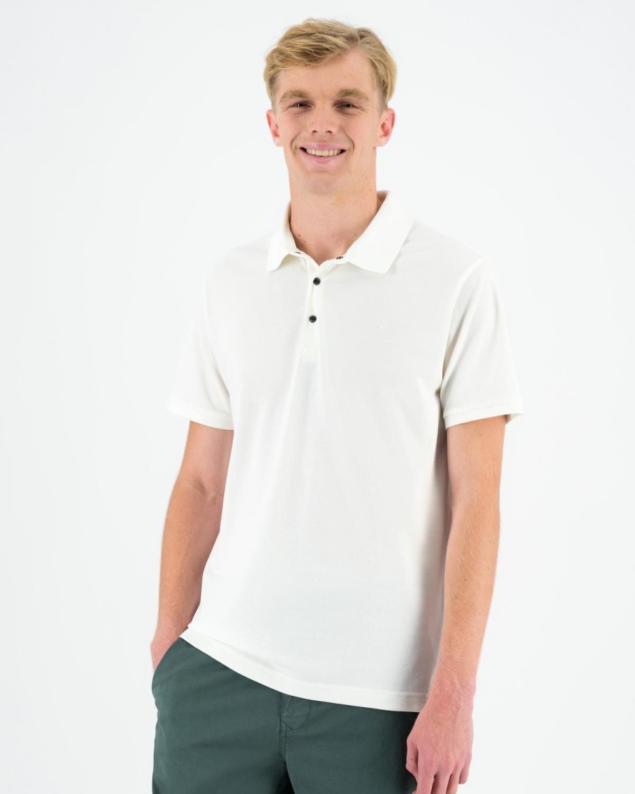 Old Khaki Golfers | Men'S James Standard Fit Golfer White