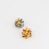 Old Khaki Hair Accessories | Women'S Flower Resin Clips 2-Pack Blue