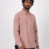 Old Khaki Shirts | Men'S Roger Gingham Regular Fit Shirt Red