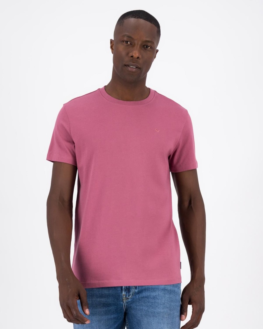 Old Khaki T-Shirts | Men'S Nick Standard Fit T-Shirt Berry