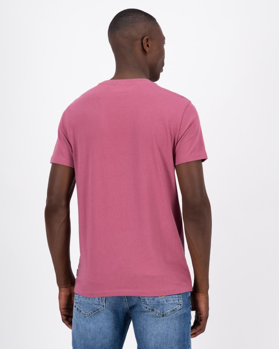 Old Khaki T-Shirts | Men'S Nick Standard Fit T-Shirt Berry