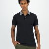 Old Khaki Golfers | Men'S Georgie Tipped Golfer Black