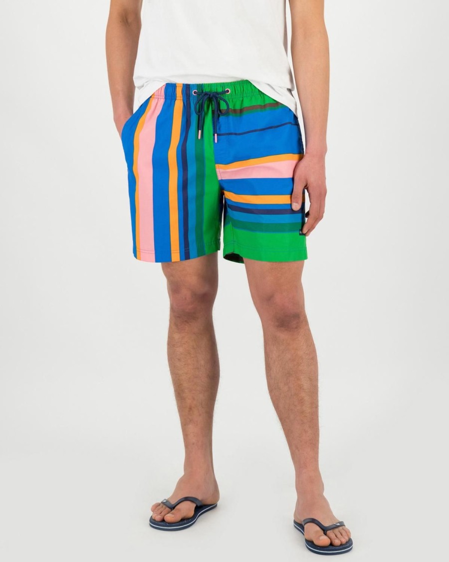 Old Khaki Shorts | Men'S Charlie Swim Shorts Blue