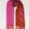 Old Khaki Scarves & Kimonos | Women'S Shiloh Branded Logo Scarf Pink