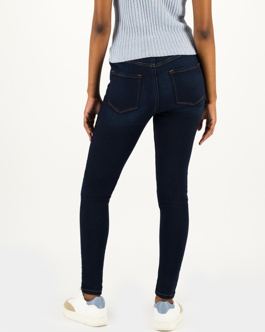 Old Khaki Denim | Women'S Poppi Skinny Denim Navy