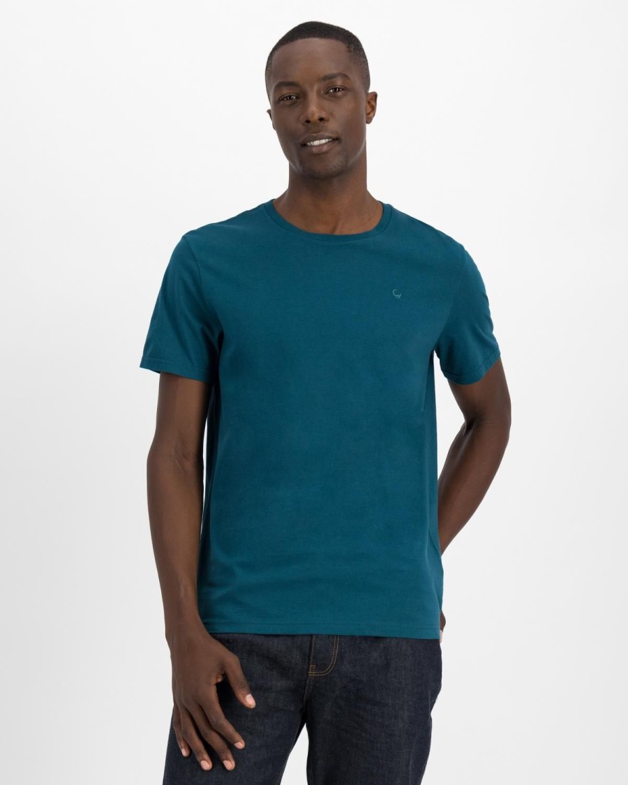 Old Khaki T-Shirts | Men'S Nick Standard Fit T-Shirt Bottle Green