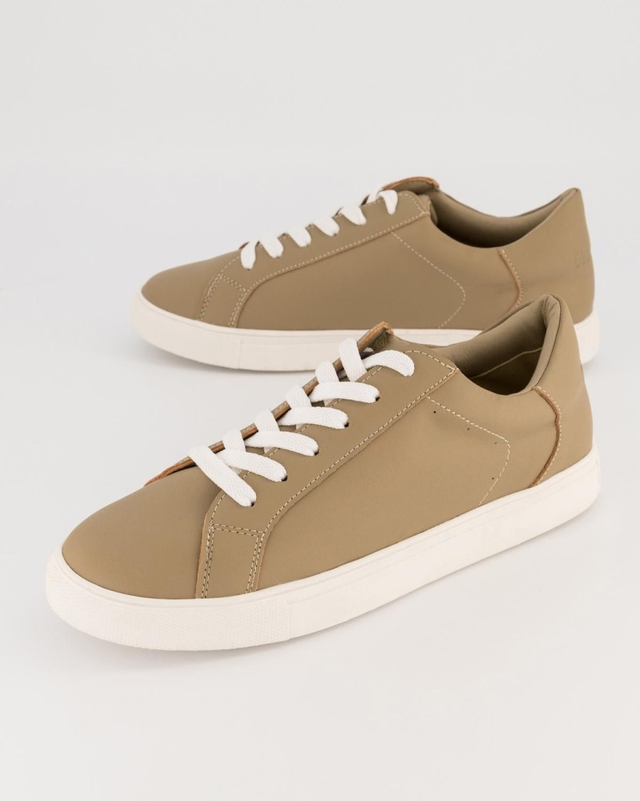 Old Khaki Sneakers | Women'S Sansa Leather Sneaker Taupe