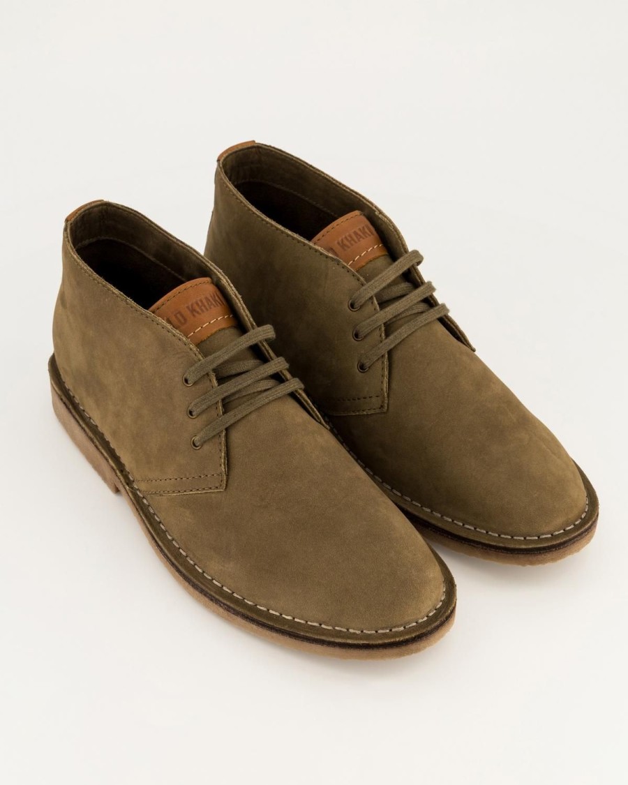 Old Khaki Lace-Ups & Loafers | Men'S Alden Shoe Olive