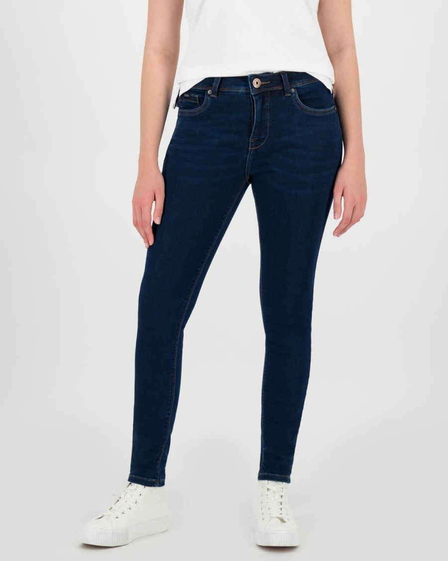 Old Khaki Denim | Women'S Amanda Skinny Denim Indigo