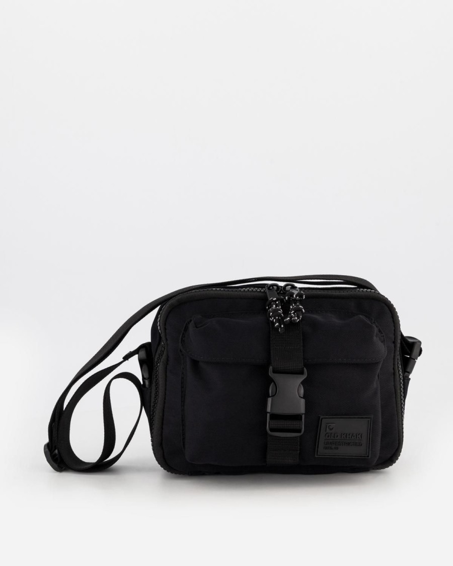 Old Khaki Bags & Wallets | Men'S Hadley Crossbody Bag Black