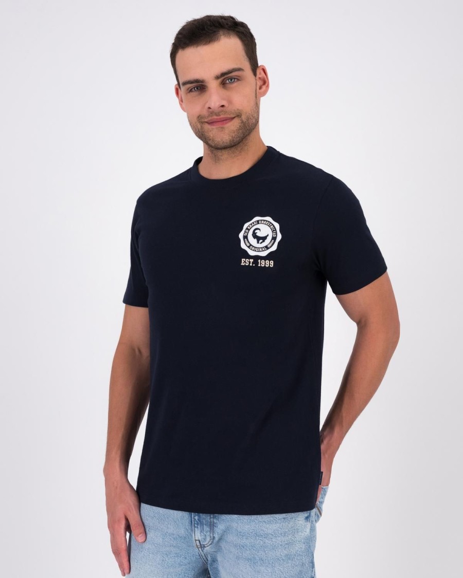 Old Khaki T-Shirts | Men'S Kaygee Standard Fit T-Shirt Navy