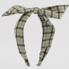 Old Khaki Hair Accessories | Women'S Wilma Bow Alice Band Green