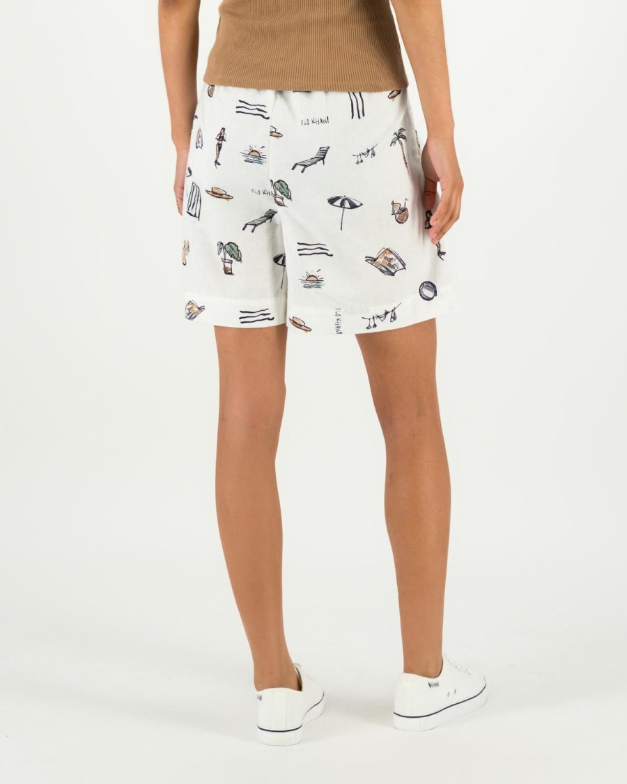 Old Khaki Shorts | Women'S Martina Printed Shorts Assorted