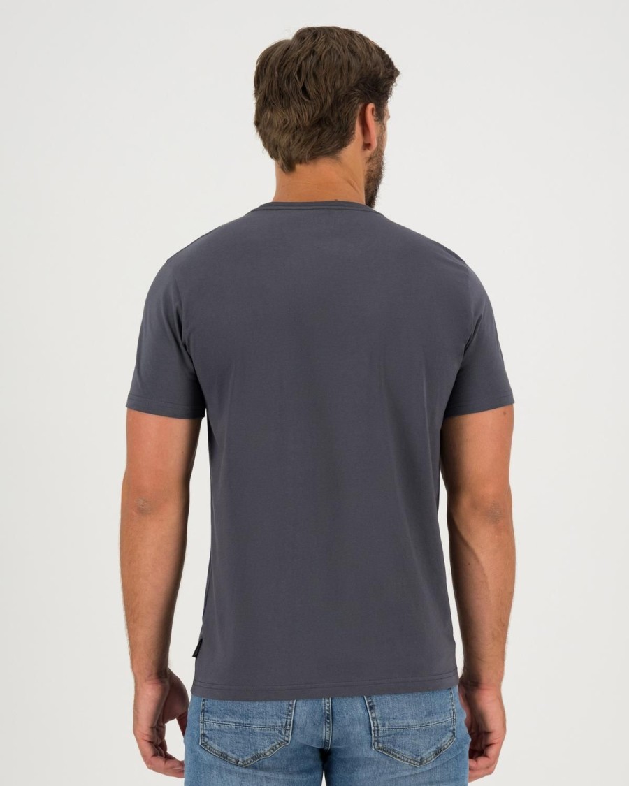 Old Khaki T-Shirts | Men'S Nick Standard Fit T-Shirt Charcoal