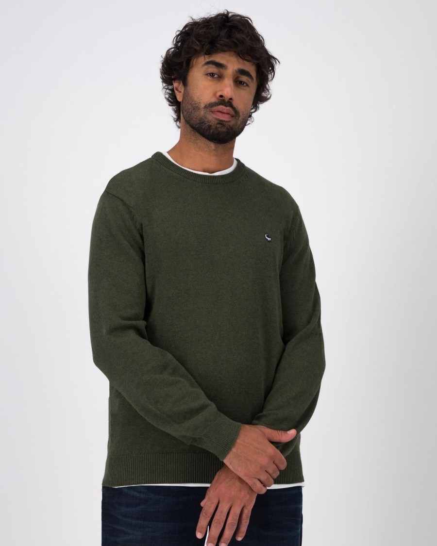 Old Khaki Knitwear | Men'S Ashton Knit Olive