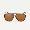 Old Khaki Sunglasses | Men'S Classic Aviator Sunglasses Brown