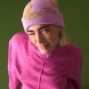 Old Khaki Beanies, Hats & Caps | Women'S Vida Floral Outline Beanie Pink