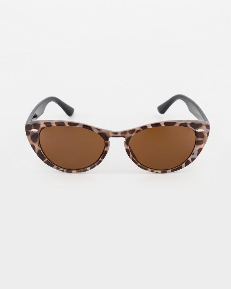 Old Khaki Sunglasses | Women'S Cat-Eye Sunglasses Brown