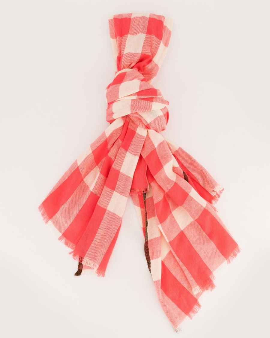 Old Khaki Scarves & Kimonos | Women'S Chloe Scarf Pink