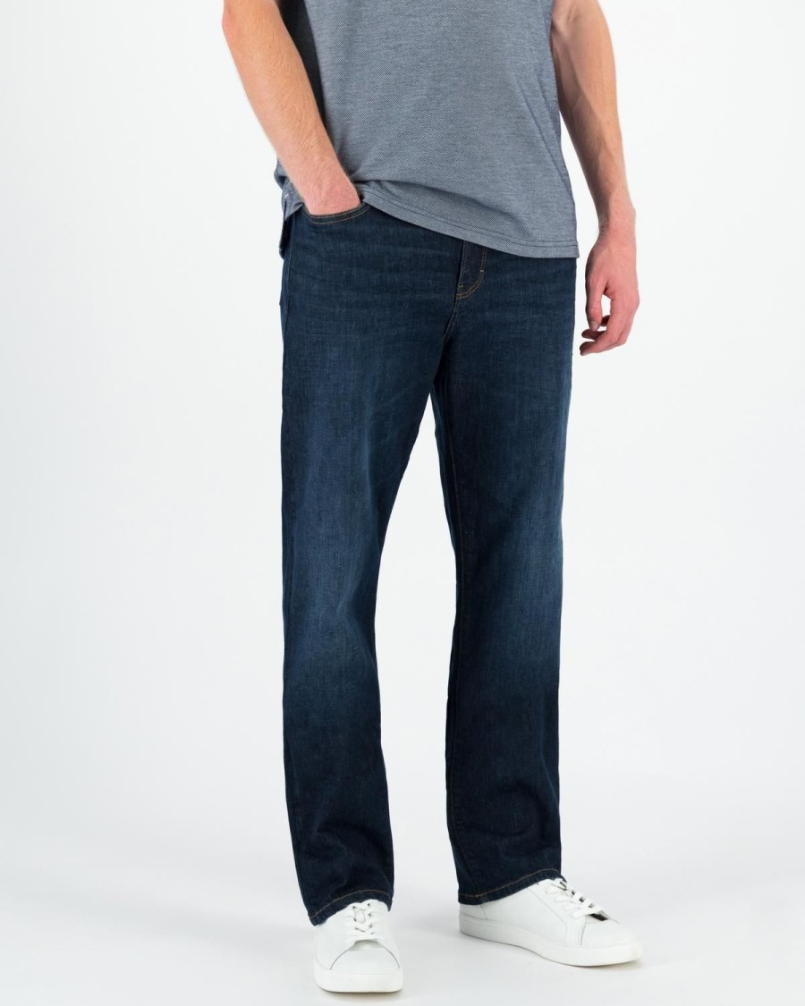 Old Khaki Denim | Men'S Jordy 7 Mid Wash Straight Denim Mid Blue