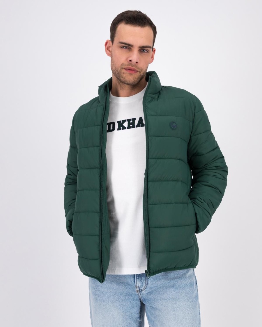 Old Khaki Jackets | Men'S Kent Puffer Jacket Dark Green