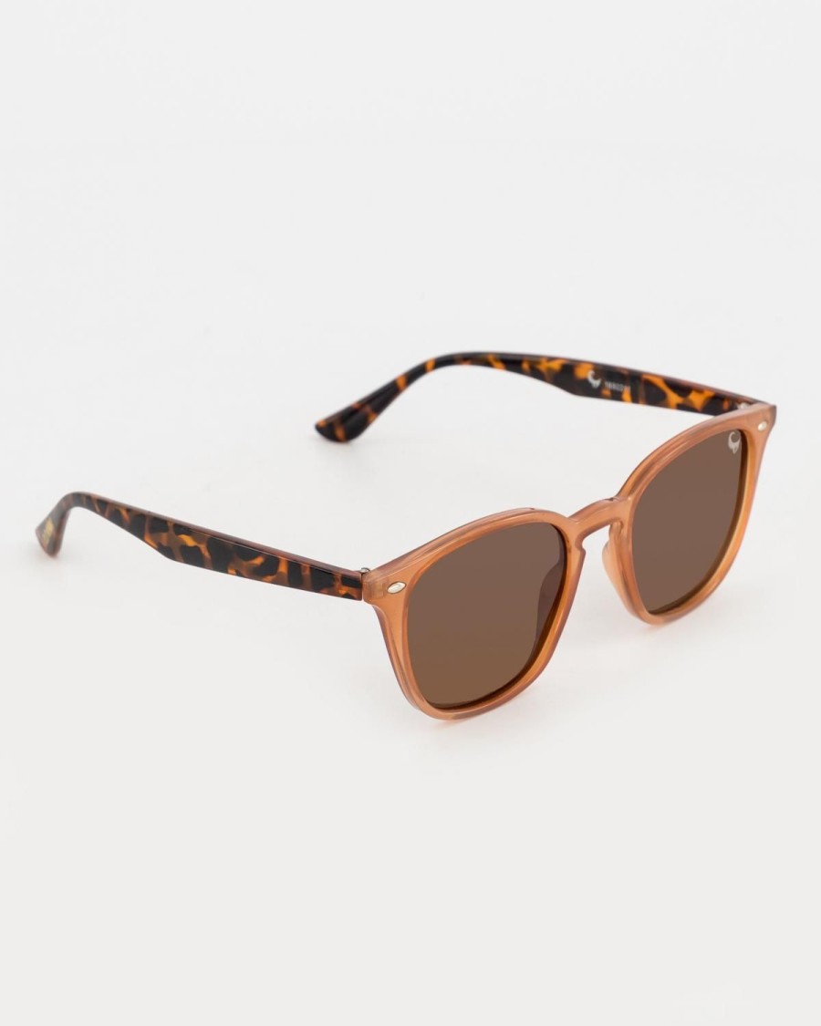 Old Khaki Sunglasses | Uni Wayfarer Sunglasses Peach