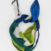 Old Khaki Scarves & Kimonos | Women'S Zolali Square Pleated Scarf Blue