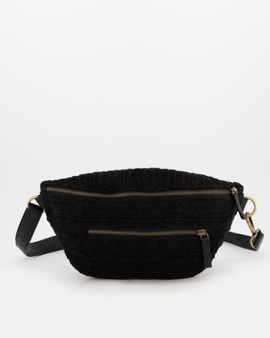 Old Khaki Bags & Purses | Uni Phelida Crochet Crossbody Bag Black