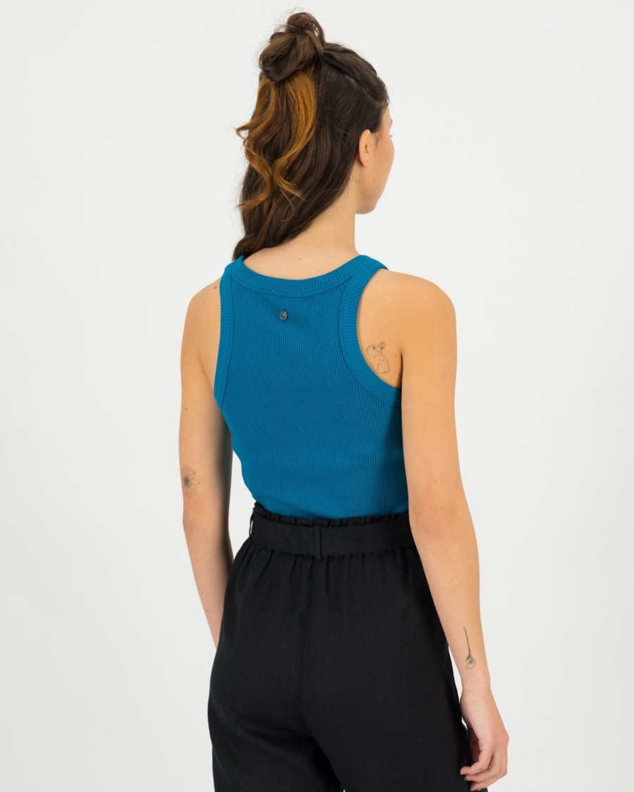 Old Khaki T-Shirts & Camis | Women'S Blaire Ribbed Cami Teal