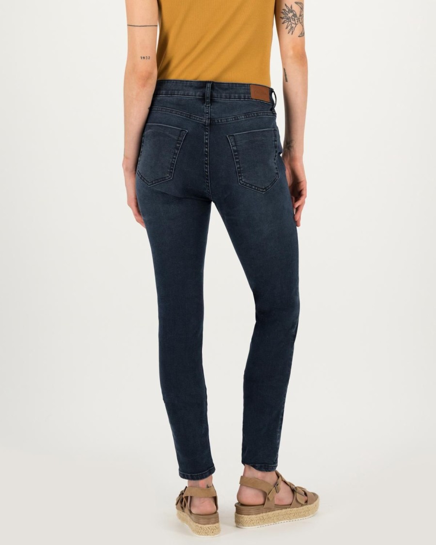 Old Khaki Denim | Women'S Lebo Mid-Rise Skinny Denim Indigo