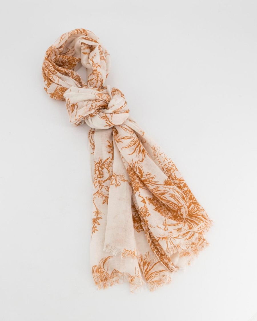 Old Khaki Scarves & Kimonos | Women'S Lailie Scarf Milk