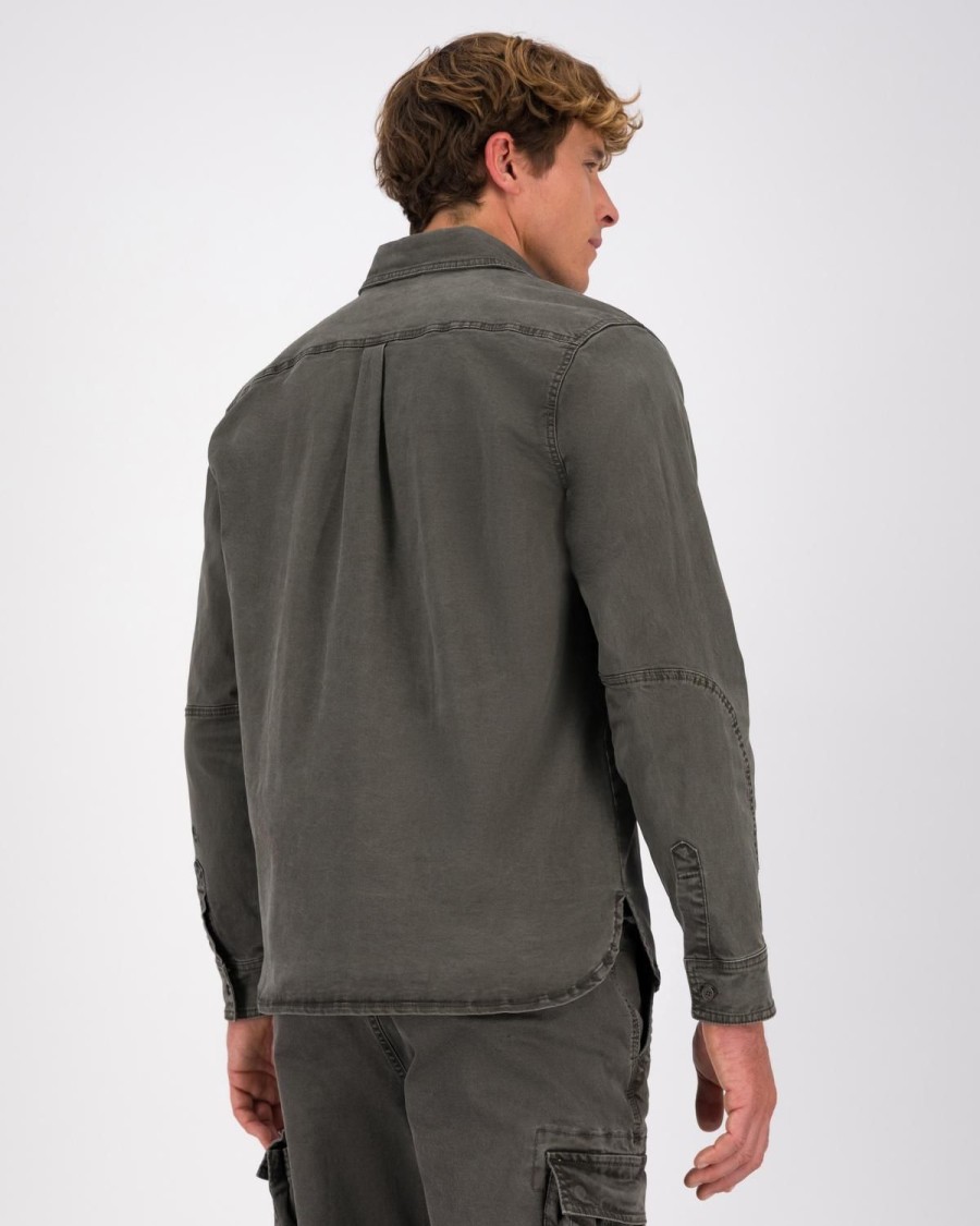 Old Khaki Jackets | Men'S Arian Shacket Green