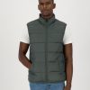 Old Khaki Jackets | Men'S Ford Vest Jacket Fatigue