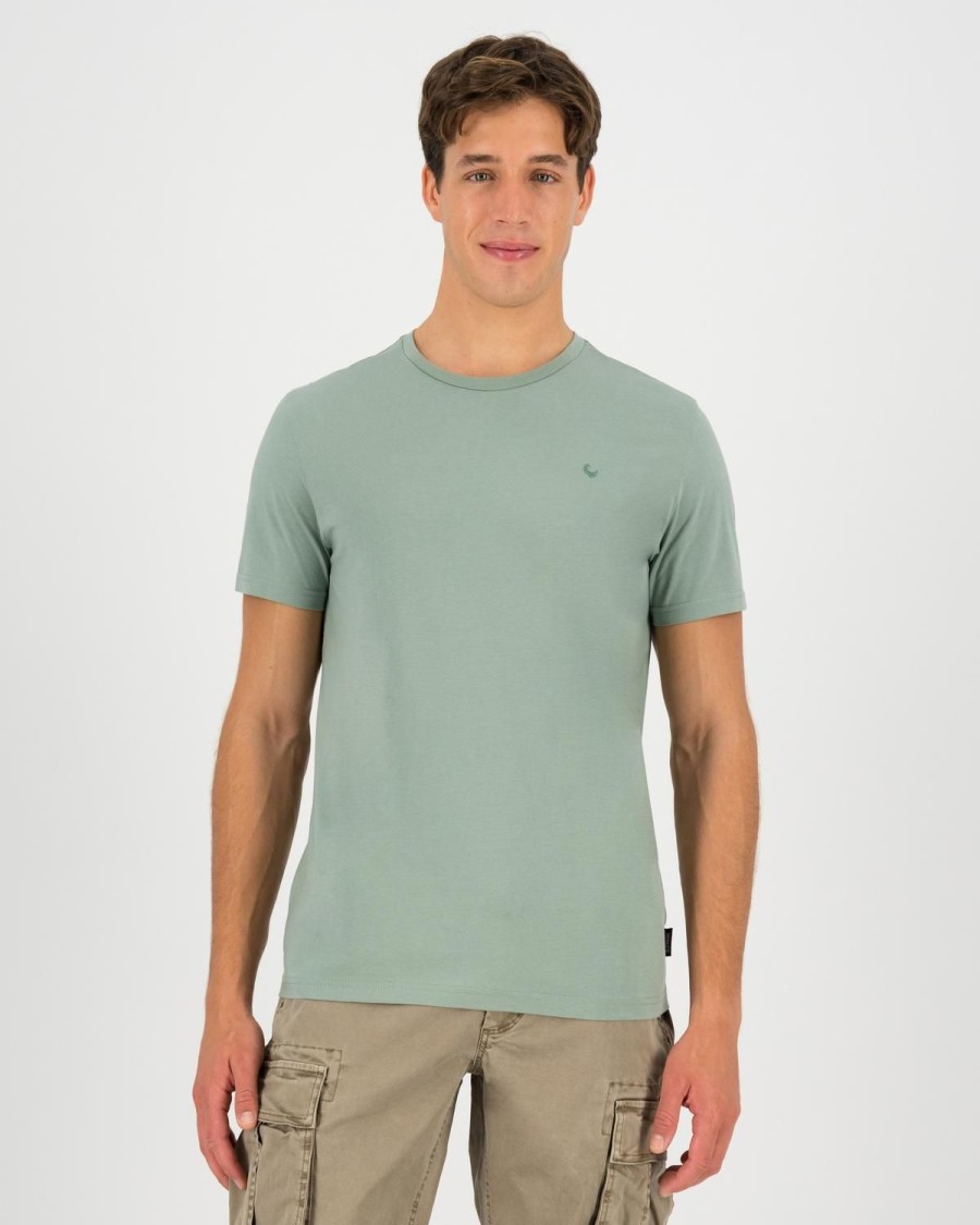 Old Khaki T-Shirts | Men'S Nick Standard Fit T-Shirt Sage