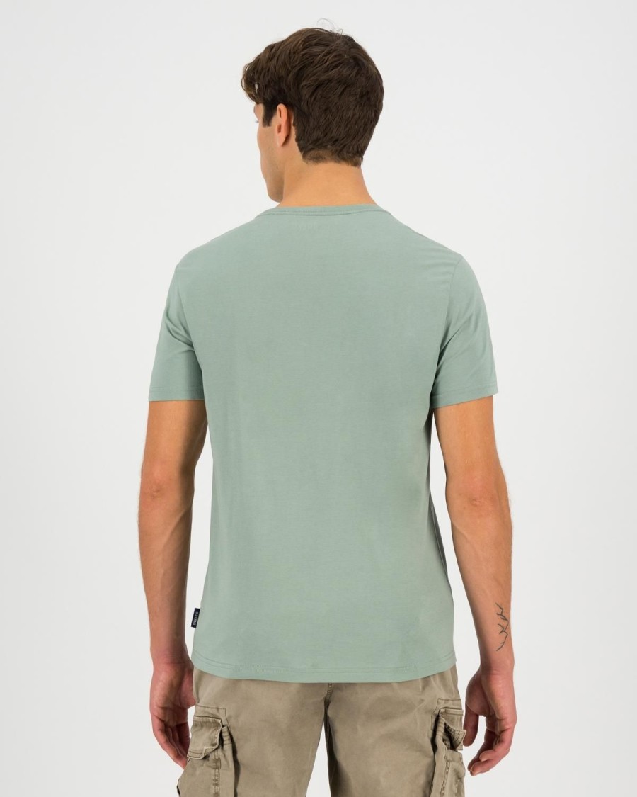 Old Khaki T-Shirts | Men'S Nick Standard Fit T-Shirt Sage