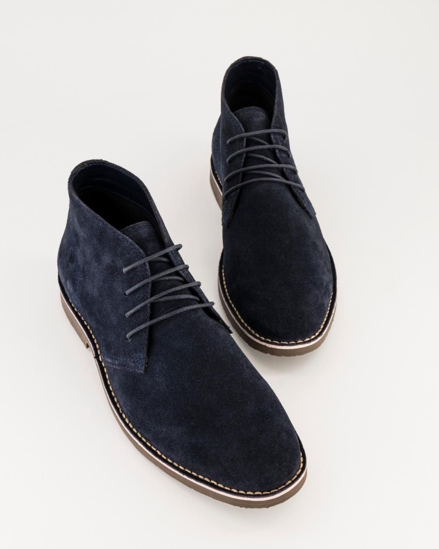 Old Khaki Boots | Men'S Dirk Vellie Boot Navy