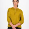 Old Khaki Shirts & Blouses | Women'S Edith Shell Blouse Camel