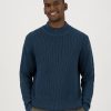 Old Khaki Knitwear | Men'S Liam Turtle-Neck Knit Blue