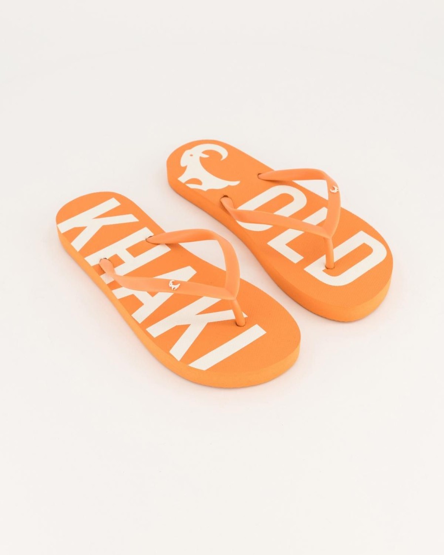 Old Khaki Flip-Flops | Women'S Tide Flip Flop Peach