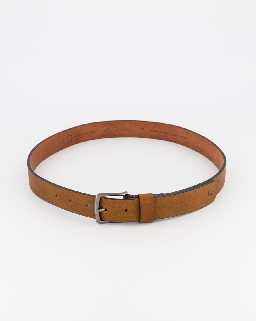 Old Khaki Belts | Women'S Kodiak Leather Belt Tan