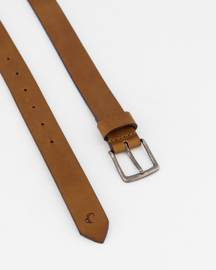 Old Khaki Belts | Women'S Kodiak Leather Belt Tan