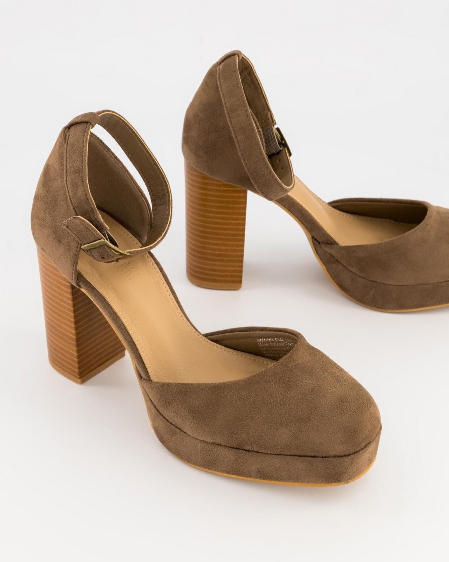 Old Khaki Wedges & Flats | Women'S Catherine Heel Taupe