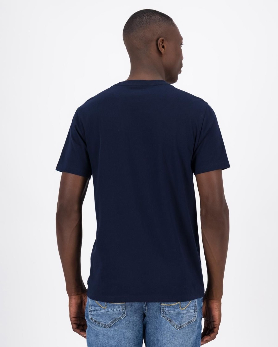 Old Khaki T-Shirts | Davey Regular Fit T-Shirt Navy