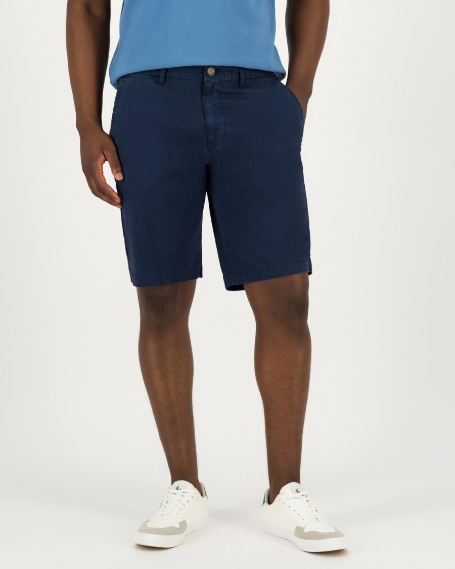 Old Khaki Shorts | Men'S Harvey Shorts Navy