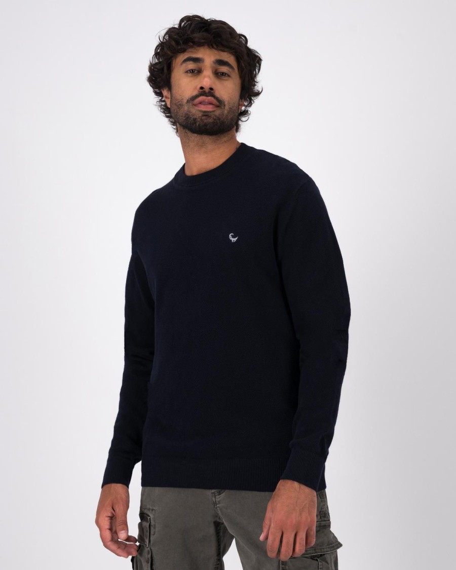 Old Khaki Knitwear | Men'S Holmes Knit Blue